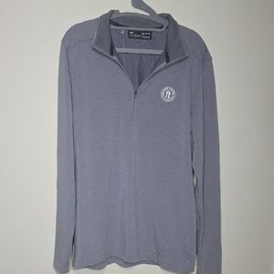 Under Armour Steel Gray Half-Zip Pullover